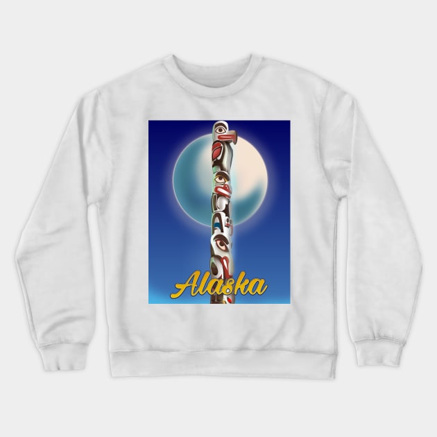 Alaska Crewneck Sweatshirt by nickemporium1